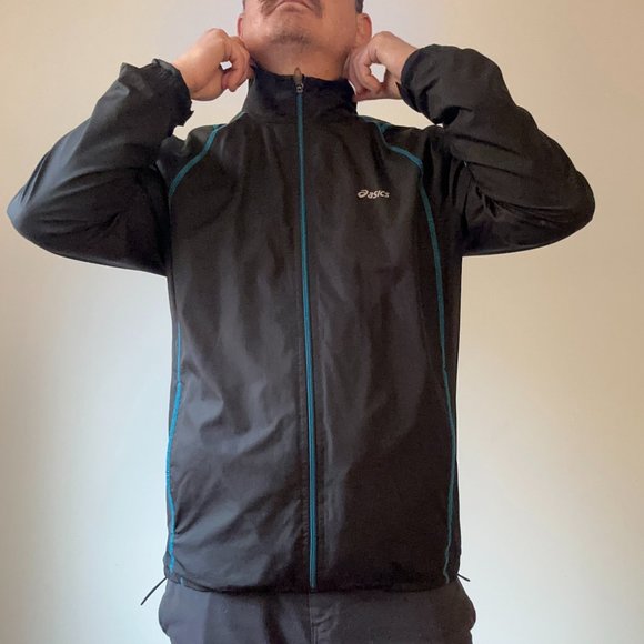 Asics Running Track Style Jacket - Picture 1 of 7